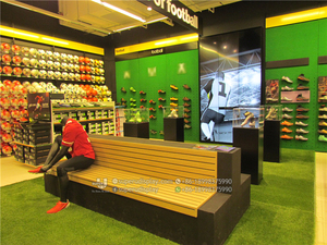 Il trasporto di <span class=keywords><strong>Sport</strong></span> di Disegno di Visualizzazione Rack di Scarpe Da Uomo di <span class=keywords><strong>Sport</strong></span> Negozio di Interior Design Scarpe di Visualizzazione Mensola A Muro per Articoli Sportivi - Product Image 3