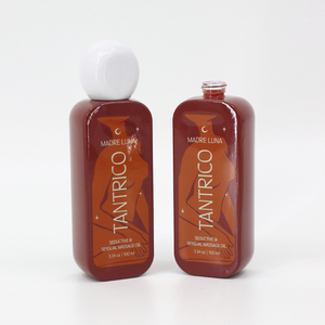 Di lusso cosmetico di imballaggio liquido pompa fondotinta bottiglia per la cura della pelle lozione per il corpo olio di vetro vuoto idratante flacone Spray 100mL - Product Image 2