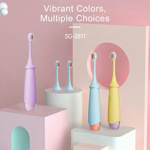 SEAGO 2026 Nuovissimo Spazzolino Elettrico Sonico per Bambini SG-2811 con Impermeabilità IPX7 e Sensore <span class=keywords><strong>di</strong></span> Avviso Pressione - Product Image 6