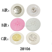 Ventilateur d'aération pour matelas en plastique rose et blanc (28106)