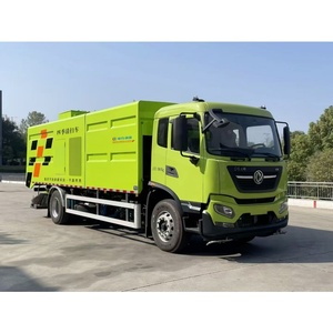 Balayeuse électrique DONGFENG 4x2 pour le nettoyage des routes, le lavage et l'aspiration des zones industrielles - Product Image 1
