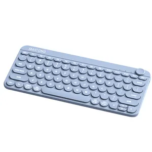 беспроводная мини-клавиатура со встроенной приемник Suppliers-Портативная беспроводная мини-клавиатура с Bluetooth, хорошее качество, перезаряжаемая BT беспроводная клавиатура для планшетов, телефонов