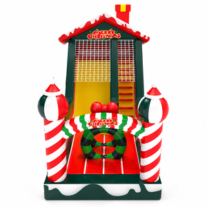 Toboggan gonflable sur le thème de Noël, <span class=keywords><strong>en</strong></span> PVC durable, pour enfants, facile à installer, pour 10 enfants, événements scolaires, carnavals, amusement <span class=keywords><strong>en</strong></span> plein air - Product Image 6