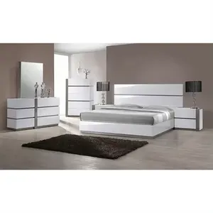 Bedroom Double Bed Modern King Size Bed furniture bed bedroom furniture set