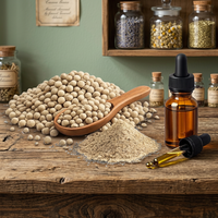 Wild Witte Peper Extract Poeder met Polyfenolen, oplosmiddelextractie, verrijkt culinaire gerechten met een subtiele aromatische smaak.