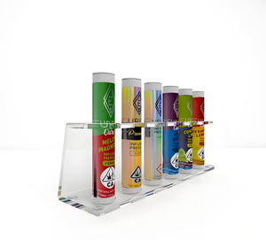 Estante <span class=keywords><strong>de</strong></span> exhibición <span class=keywords><strong>de</strong></span> acrílico <span class=keywords><strong>de</strong></span> dispensario pre-roll <span class=keywords><strong>de</strong></span> exhibición <span class=keywords><strong>de</strong></span> tubo <span class=keywords><strong>de</strong></span> laboratorio <span class=keywords><strong>de</strong></span> <span class=keywords><strong>Farmacia</strong></span> <span class=keywords><strong>de</strong></span> diseño personalizado - Product Image 2