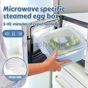 Masthome Safety and Health Microwaveable Food Container Microwavable <b>Plastic</b> Lunch <b>Box</b> - Product Image 3