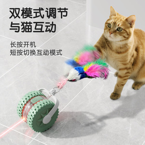 Laser Automatic Cat Playing <b>Ball</b> <b>Smart</b> Electric Toy Entertainment Self Entertaining Durable Cat Pet Toy - Product Image 4