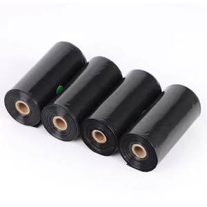 Plastik tugas berat warna kustom kantung kotoran anjing Biodegradable ramah lingkungan untuk limbah hewan peliharaan - Product Image 3