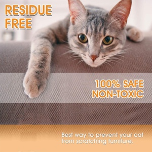 เทปป้องกันรอยขีดข่วน<span class=keywords><strong>แมว</strong></span>แกะ12 "x 22") อุปกรณ์ป้องกันเฟอร์นิเจอร์โปร่งใสสำหรับโซฟาเก้าอี้และไม้ - Product Image 6