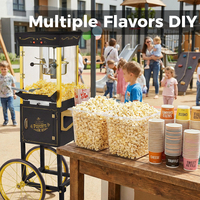 CCP510 Dubbele spanning 600W 43,5x65x136cm Popcornmachine