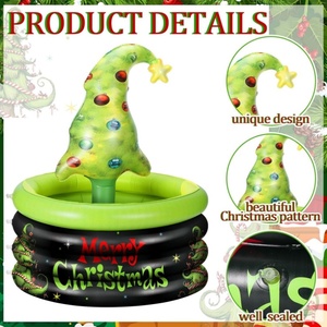 <b>PVC</b> Inflatable Ice Drink Bar 60*60*30 CM for Adults Perfect for Parties Table-<b>Top</b> Decorations and In-Pool Refreshments - Product Image 3