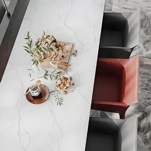Chất lượng cao calacatta grey tĩnh mạch thạch anh Bàn nhân tạo thiết kế hiện đại cho khách sạn trong nhà tường Vanity Tops bảng nhà máy - Product Image 5