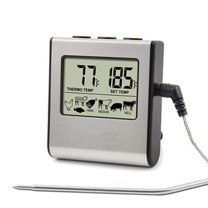Thermo Pro <span class=keywords><strong>TP</strong></span>-16 Digital-Thermometer für Ofen Raucher Candy Liquid Küche Kochen Grillen Fleisch BBQ Thermometer und Timer - Product Image 6