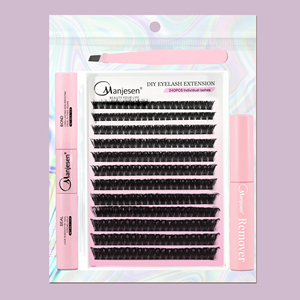 <span class=keywords><strong>Cils</strong></span> en grappe DIY Neon Coral Surge 117D D Curl 14-19mm, couleurs vives et lumineuses, fluorescentes, tropicales, audacieuses, pour les vacances et les soirées - Product Image 6