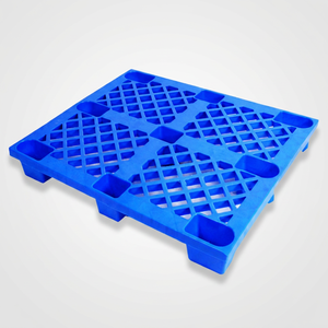 Paletas de plástico Hunan, paletas para montacargas de nueve patas, estanterías de carga para almacenes, tapetes de plataforma, paletas y elevadores para montacargas. - Product Image 1
