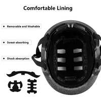 Enfants jeunesse Skateboard casque Sport patinage PC coque In-mold casque pour adultes enfants patinage à roulettes vélo cyclisme casque