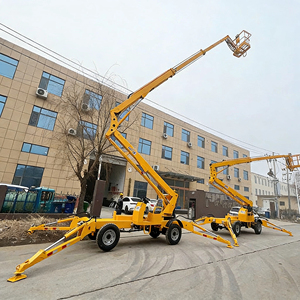Plataforma Elevadora Autopropulsada, Elevador Hidráulico Articulado sobre Orugas <span class=keywords><strong>para</strong></span> Trabajo en Altura, con Altura de Trabajo de 39 pies, 40 pies a 70 pies - Product Image 6