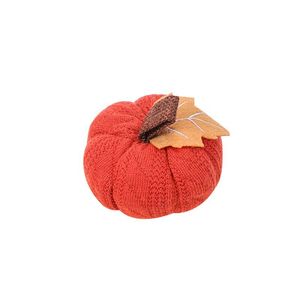 Knitted Pumpkin Ornament Fall Thanksgiving Table Decor Harvest Festival Small Pumpkin Desktop Decoration - Product Image 6