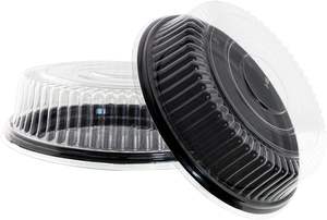 Boîte d'emballage pour gâteau d'anniversaire ou de mariage en plastique alimentaire PET de 10 pouces - Product Image 3