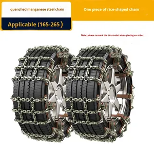 <span class=keywords><strong>Cadenas</strong></span> de Nieve Ligeras (0.65kg) de Hierro para Autos, Antideslizantes, para SUV y Camionetas - Product Image 5