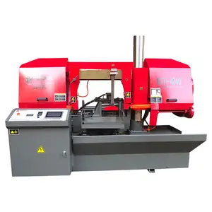 NST4240 Factory hot sale wholesale angle iron cutting machine used bandsaw tube metal fully saw with prices