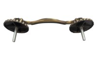 H030 Manijas de bronce de estilo europeo de alta calidad, directamente de fábrica, para ataúdes.