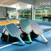 Raquette de pickleball BeiKaLen personnalisée de haute qualité en fibre de carbone 3K 12K 18K avec noyau en mousse EVA, OEM ODM, logo personnalisé, vente en gros, raquette de sport