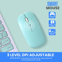 Teclado y Ratón Bluetooth Universales OEM, Teclado Español Delgado, Conjunto de Teclado y Ratón Inalámbricos para Oficina, Solo Teclado y Ratón, para Móviles