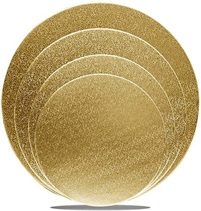Matte No Texture <b>Cake</b> Decorating Practice <b>Boards</b> 10 12 Inch <b>White</b> Round Masonite <b>Cake</b> <b>Board</b> - Product Image 1