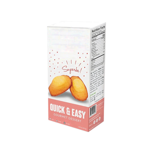 Custom Printed Madeleine for Cookies <strong>Cake</strong> <strong>Gift</strong> <strong>Box</strong> Recycled Materials Glossy &amp; Matt Lamination Embossing Sponge Liner Type - Product Image 1