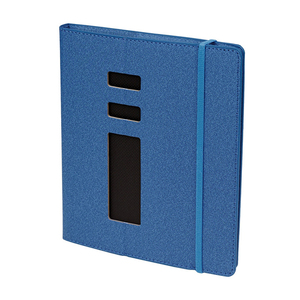 Agenda de Cuero PU con Diseño Moderno, Plegable, Portátil, con Carga Inalámbrica, para Eventos Empresariales y Regalos Corporativos - Product Image 3