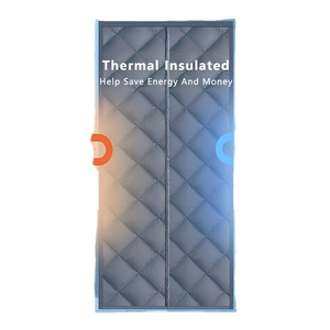 Cortinas Magnéticas de Algodón Suave <span class=keywords><strong>para</strong></span> Puerta, Aislamiento Térmico, Protección Contra <span class=keywords><strong>Insectos</strong></span>, Diseño Moderno y Fácil Instalación - Product Image 1