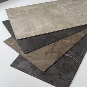 เป็นมิตรกับสิ่งแวดล้อมกันน้ําต้นฉบับการออกแบบไม้พลาสติกช็อคโกแลตแข็งพื้น SPC และแผงผนังพร้อมคลิกล็อค - Product Image 3