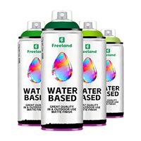 Peinture en aérosol professionnelle à base d'eau - Résistante à la chaleur, finition mate pour l'automobile et la machinerie