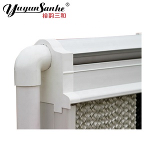 Cellulose Honeycomb Verdunstung skühl kissen Wand Nass vorhang mit PVC-Rahmen für Landwirtschaft Gewächshaus Wasser kühlsystem - Product Image 5