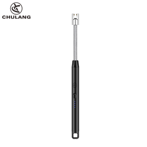 USB Type-C Port Rechargeable Electric <strong>Lighter</strong> With LED Display Safety Lock And Windproof Flameless Arc Black <strong>Candle</strong> <strong>Lighter</strong>
