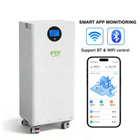 Batería Lifepo4 de 15KWH 20Kwh 48V 51.2V 250Ah 300Ah 350Ah 400Ah, Batería de Iones de Litio para Montaje en Pared, Batería Solar de Litio