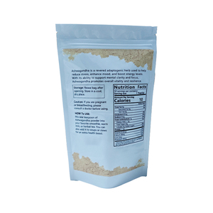OEM Özel Etiketli Aşvaganda Özelleştirilebilir Organik Aşvaganda Tozu 100g Ham Aşvaganda Kök Tozu - Product Image 4