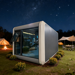 บ้านพักตากอากาศหรูหราสไตล์แคปซูลเหล็ก ดีไซน์ทันสมัย เหมาะสำหรับใช้เป็นโรงแรม วิลล่า อพาร์ทเมนต์ ร้านค้า - Product Image 2