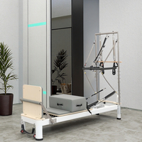 Lenton Hochwertiger Aluminium-Halbturm Pilates Reformer Core Bed mit Stabiler Struktur für Studio und Heimtraining
