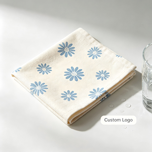 Serviette de cuisine absorbante réutilisable lavable avec logo personnalisé pour le nettoyage de la cuisine - Product Image 1