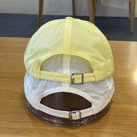 Casquettes de baseball, casquettes snapback, casquettes trucker et casquettes de golf Wins Flying 5 panneaux de haute qualité, avec découpe laser et perforations, en coton et cordon, pour le sport