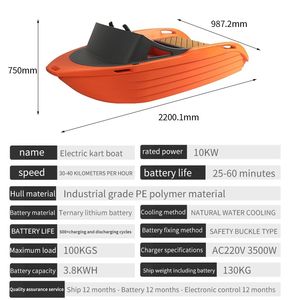Tipo elétrico <span class=keywords><strong>Mini</strong></span> Rc Jet plástico alta velocidade barco casco acessórios para esportes aquáticos - Product Image 3
