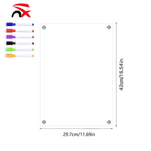 Tableau d'affichage mural moderne personnalisé avec logo, en acrylique effaçable à sec, pour la maison, pas cher, DIY - Product Image 4