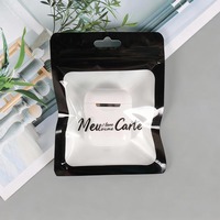Bolsa de Plástico PVC con Cierre Hermético, Bolsa Negra Aislada con Lámina de Aluminio Holográfica para Almacenamiento de Joyería Personalizada