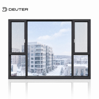 Ventanas Oscilobatientes de Aluminio con Rotura de Puente Térmico Technoform, Control de Condensación, Triple Acristalamiento 4SG, Sellado EPDM para Hogares con Clima Frío