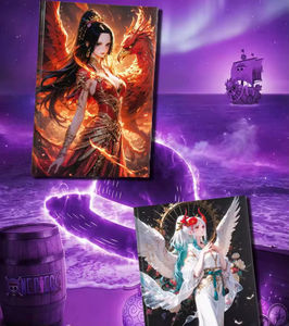การ์ดสะสมภาพวาดตัวละครวันพีซ คอลเลคชั่นเทพธิดาเซ็กซี่ นามิ โบอา นิโค โรบิน การ์ดเล่นไพ่ กระดาษสี ของเล่น ของขวัญ - Product Image 2
