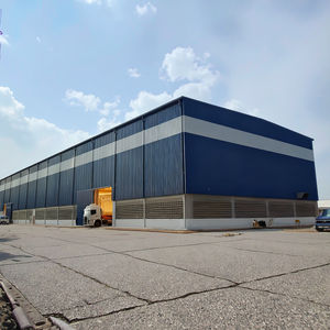 مبنى خفيف الوزن بهيكل فولاذي، ورشة عمل صناعية مسبقة الصنع مقاومة للزلازل ومجموعات مستودعات معدنية مسبقة الصنع - Product Image 1