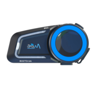 Intercomunicador para Casco de Motocicleta Qualcomm Dual Chip MaxTo M6S